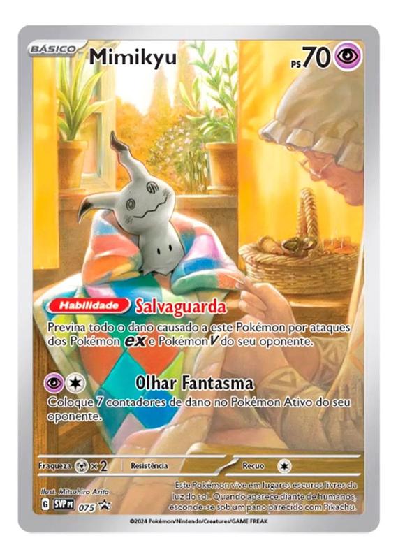 Box Cartas Pokémon Treinador Avançado Mimikyu 20x Boosters - Copag